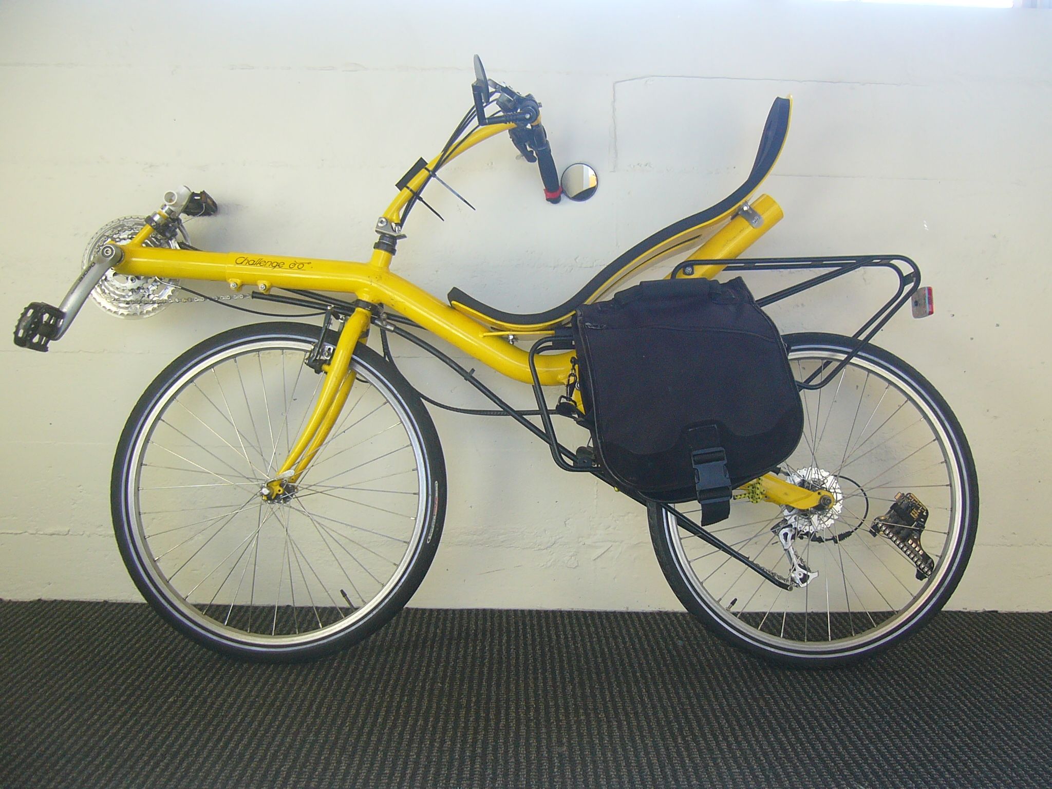 diy panniers bicycle