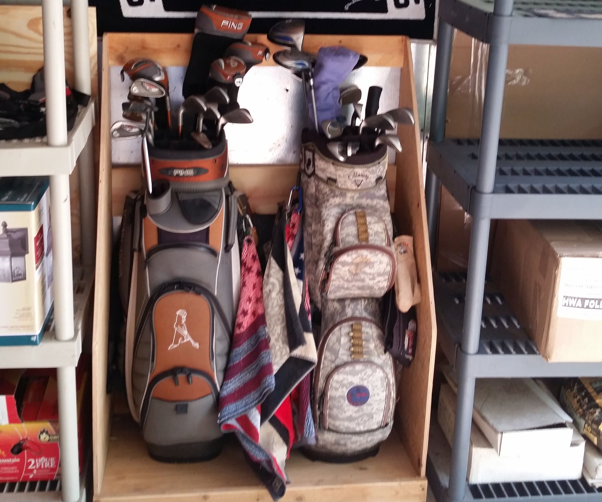 Garage Golf Caddy : 3 Steps - Instructables