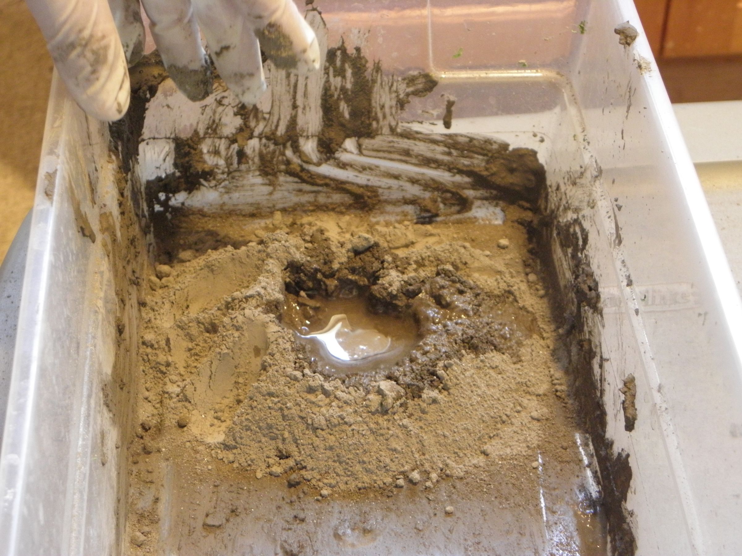 How to Mix Hydraulic Cement for Sculpting 5 Steps Instructables