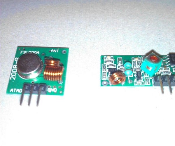 RC Multi Channel Arduino Proportional Transmitter / Receiver With Button Trimmers