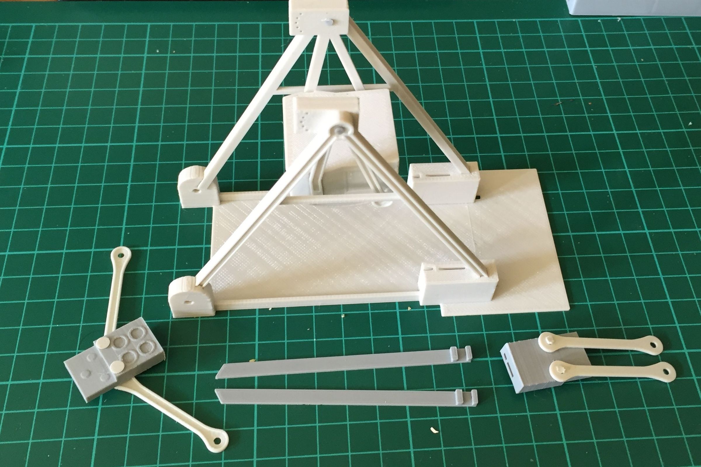 Building a 1:160 (N) Scale Model of a Bascule Style Railroad Draw ...