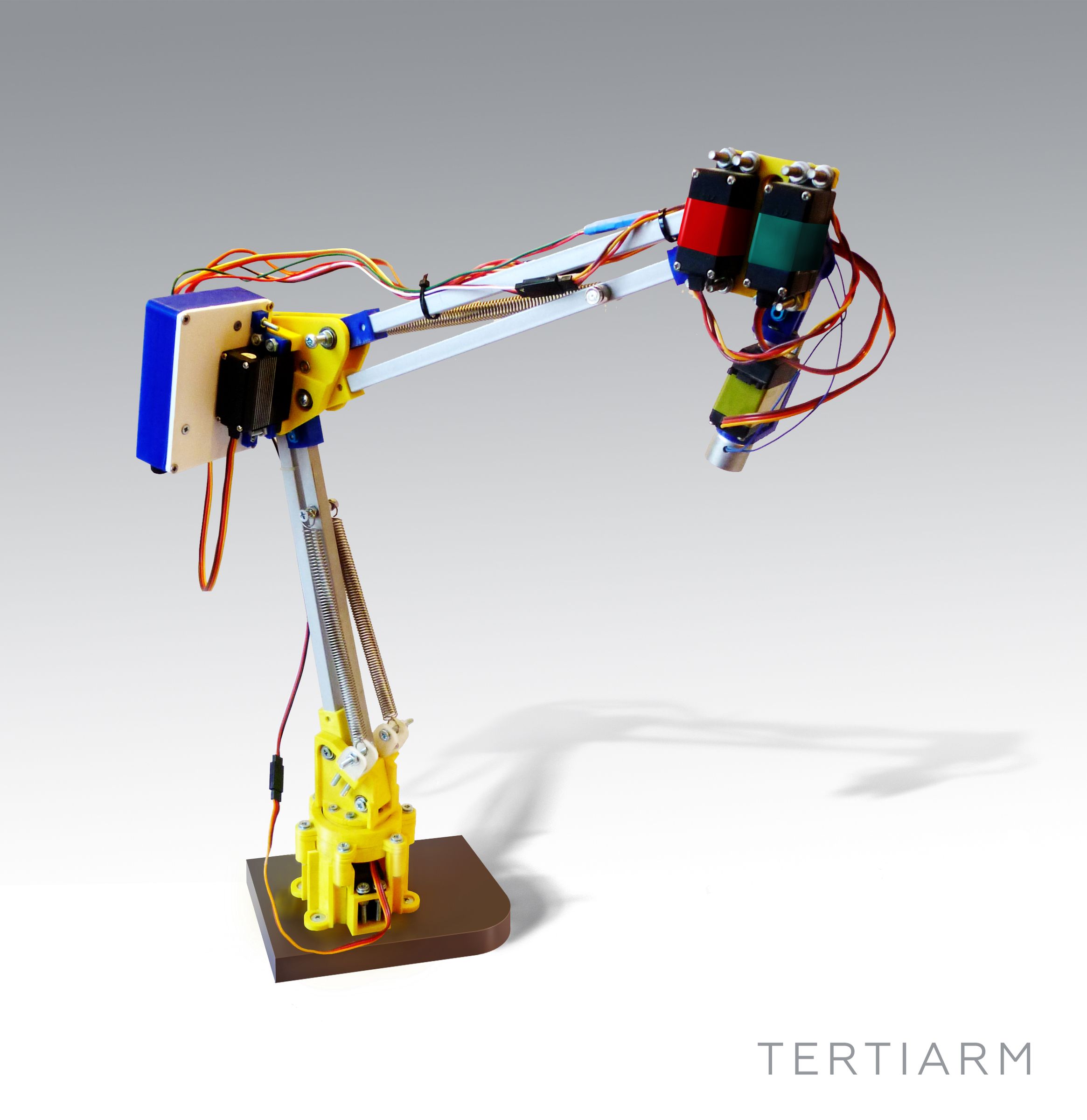 3d printed robot arm instructables