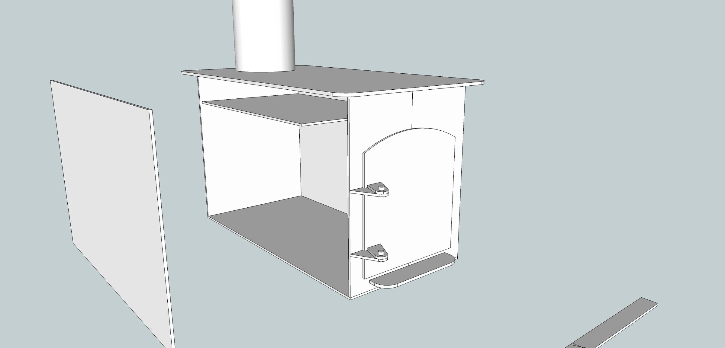 Woodburning Stove From Sheet Steel : 6 Steps (with Pictures ...