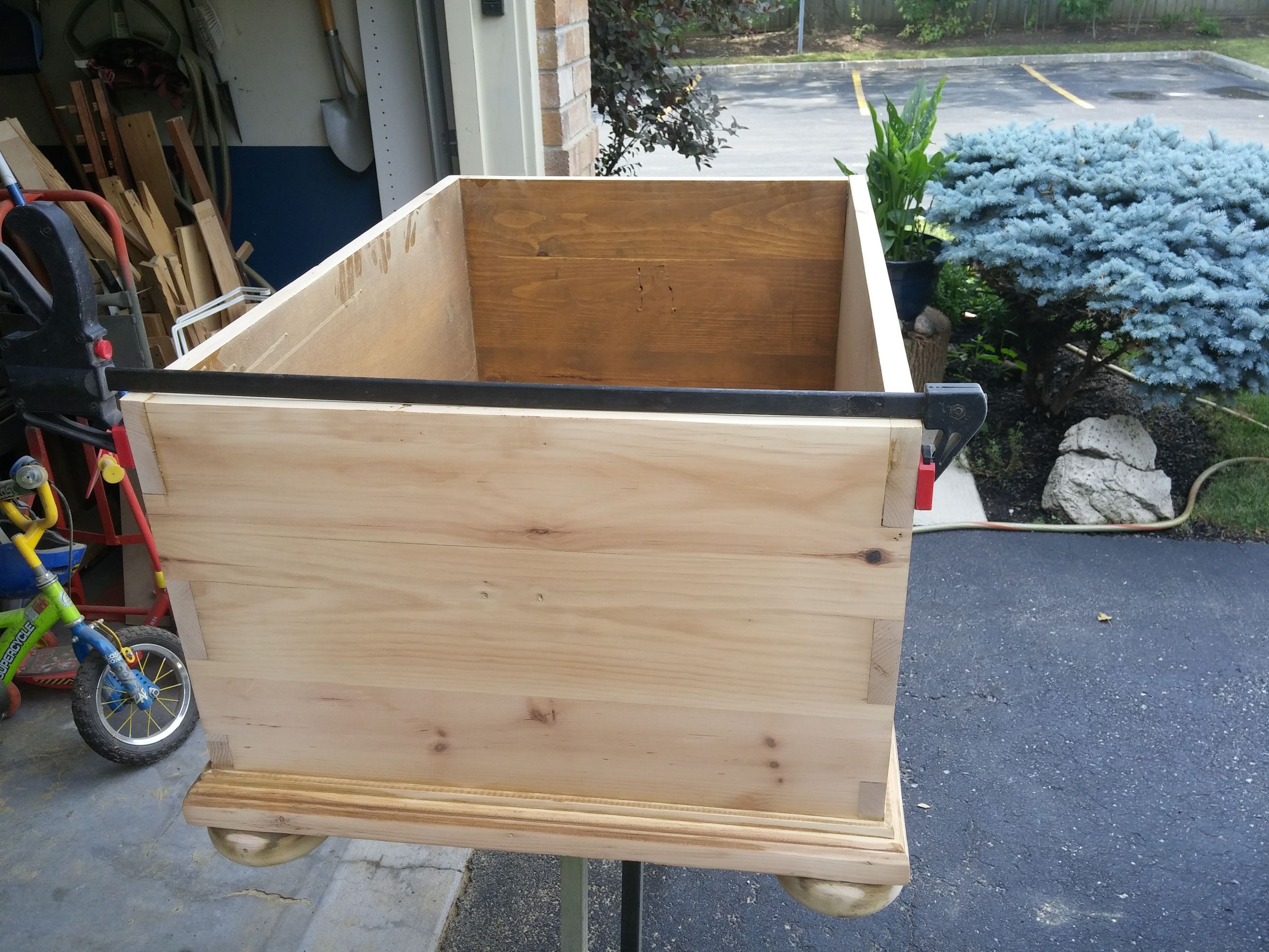 Breathing New Life Into a Tired Old Toy Chest (And How to Refinish Wood