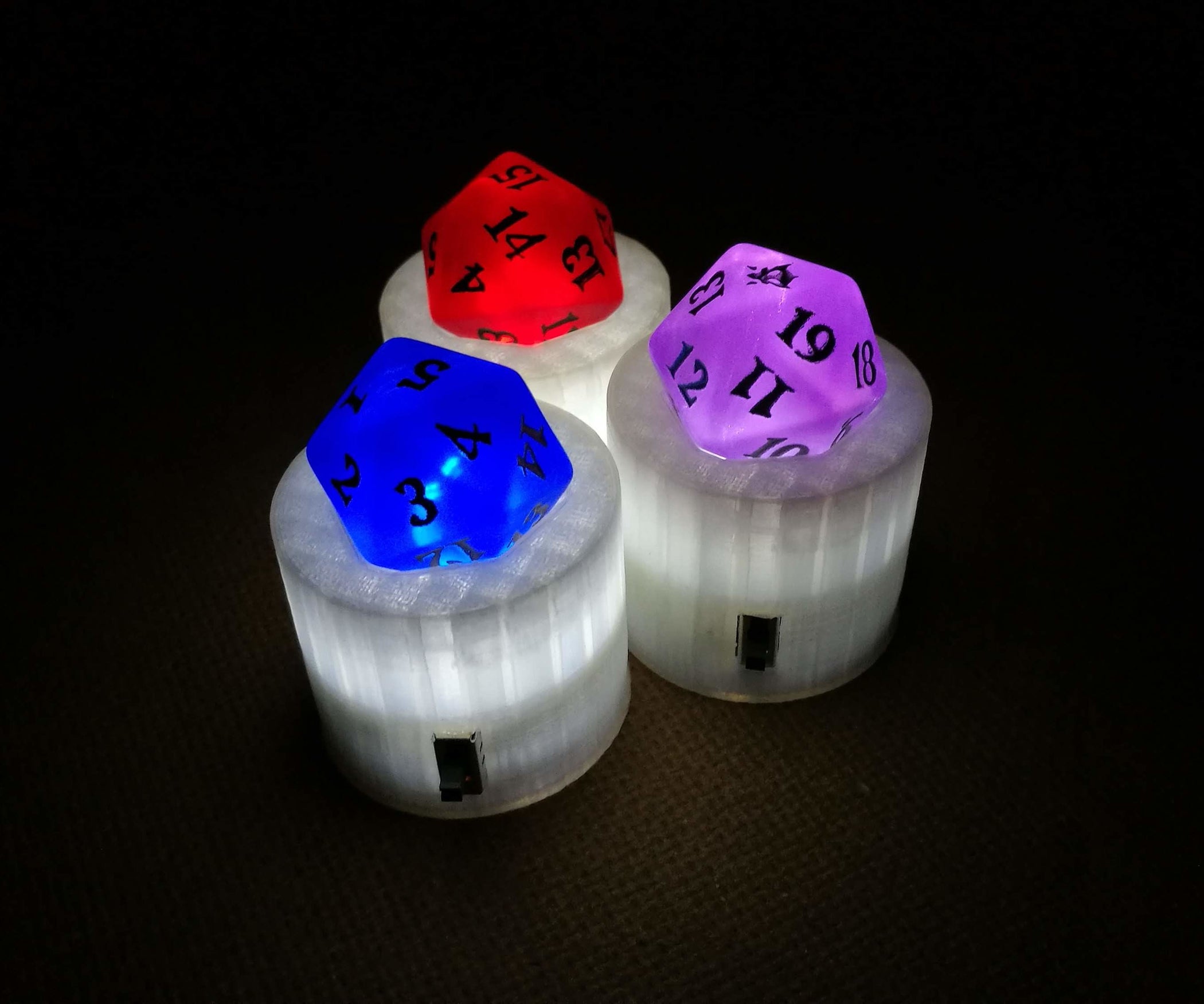 Lightup Dice Holder 5 Steps Instructables