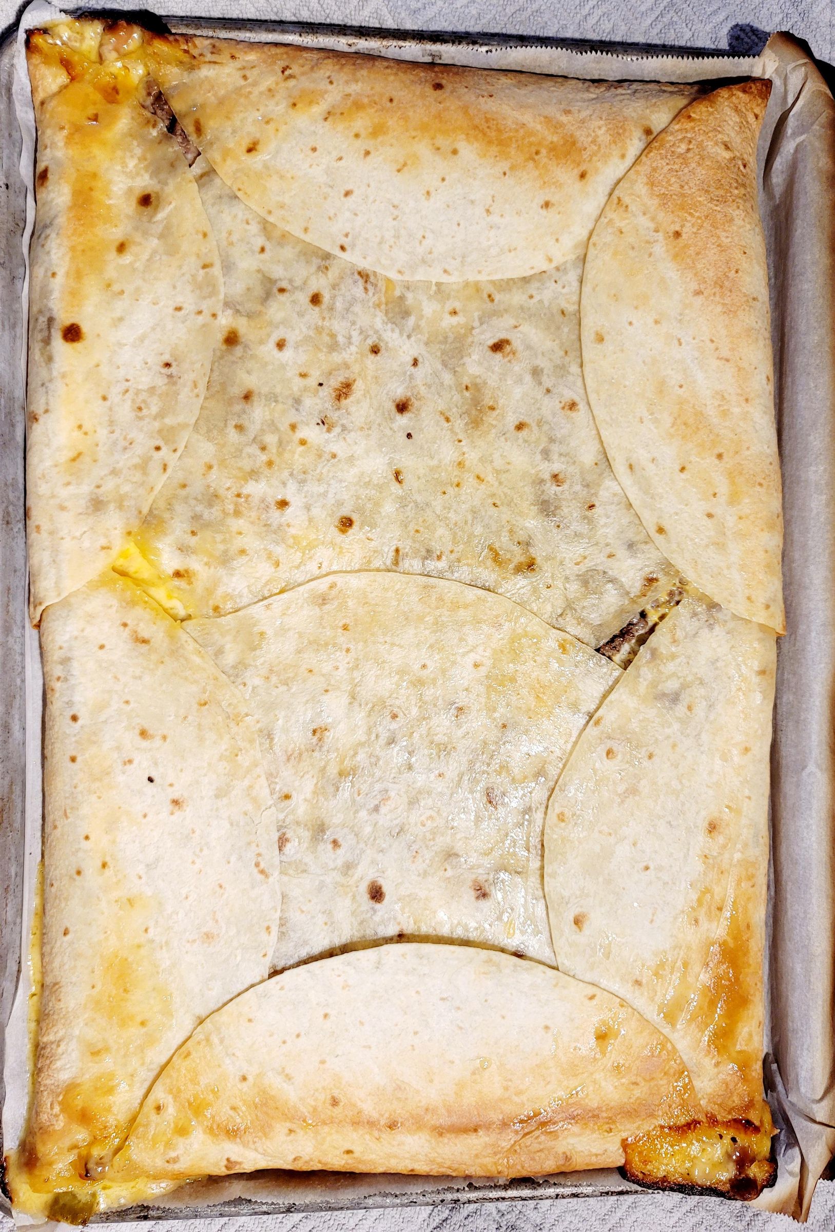 Double Decker Sheet Pan Quesadillas 5 Steps (with Pictures