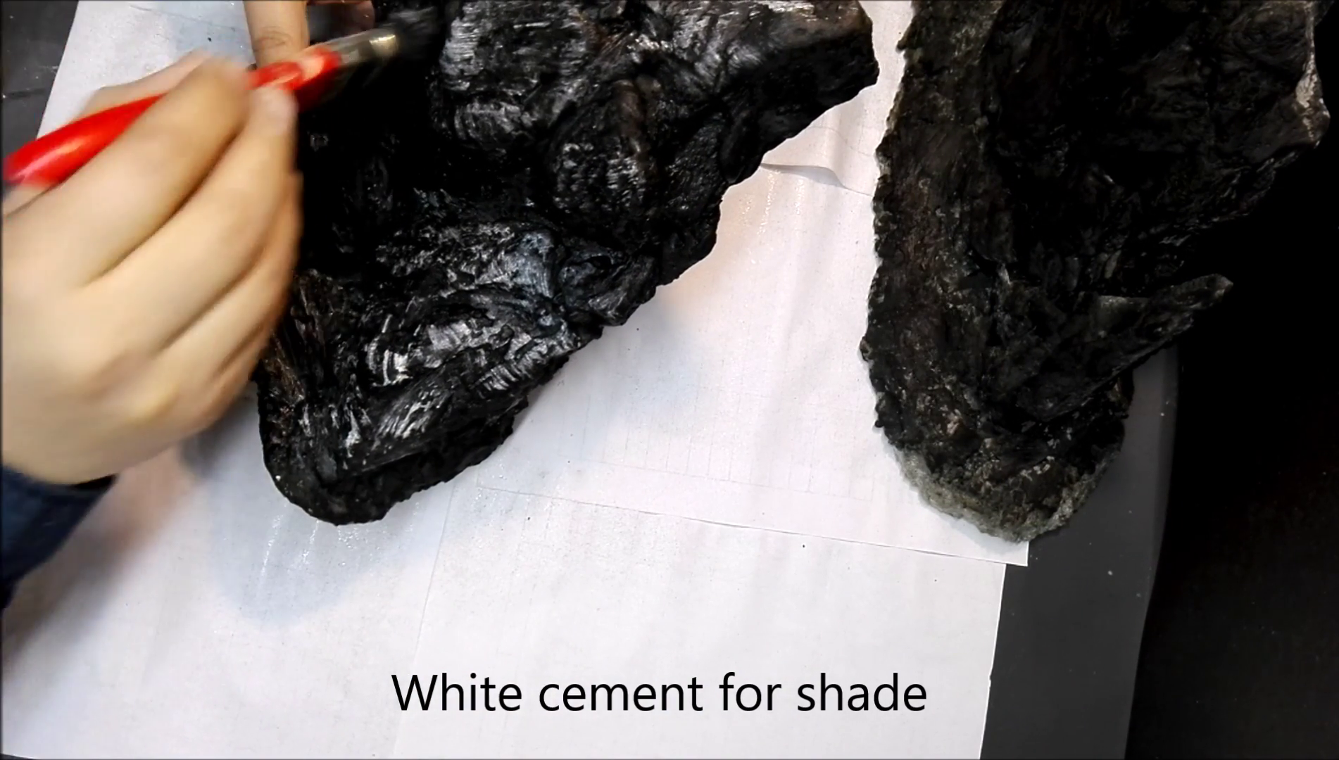 How to Make Artificial Rock Aquarium Sunset Diorama Aquarium