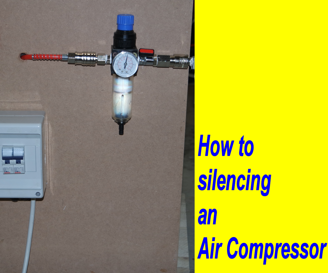 DIY Air Compressor Silencer Box Instructables