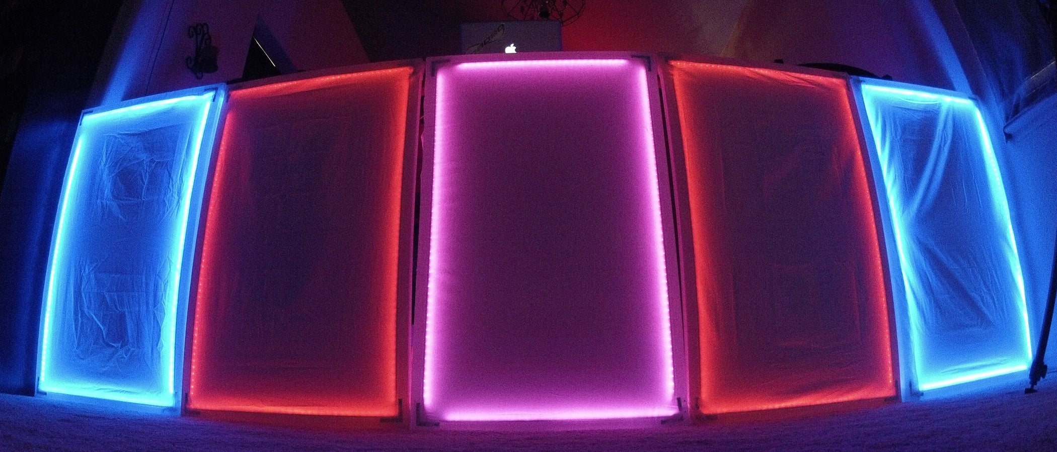 Lightweight Interactive LED DJ Panels 13 Steps (with Pictures