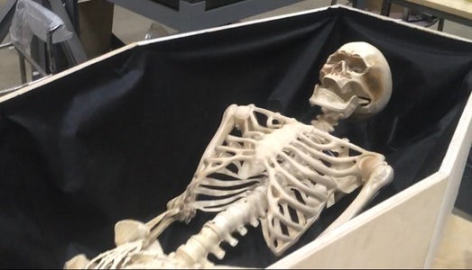 Halloween Pop Up Skeleton In A Coffin 8 Steps With Pictures Instructables Halloween Pop Up Skeleton In A Coffin 8 Steps With Pictures Instructables