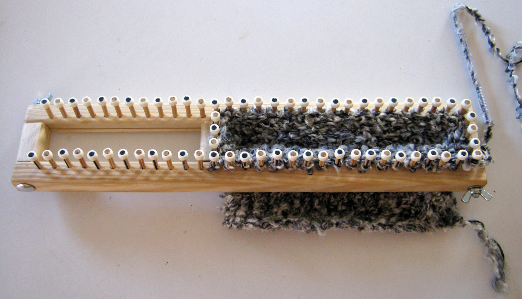 Make an Adjustable Knitting Loom 5 Steps (with Pictures) Instructables