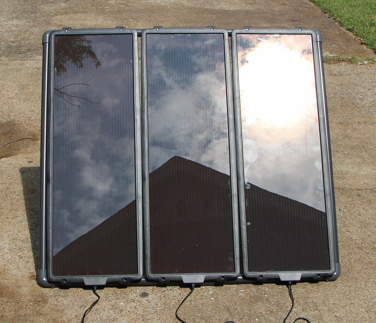 Assembling My Harbor Freight 45 Watt Solar Panel Kit No Tools Needed