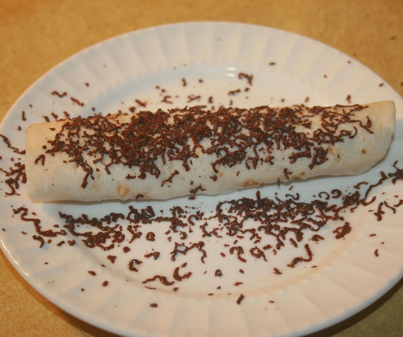 Three Ingredient Chocolate Enchilada 5 Steps Instructables