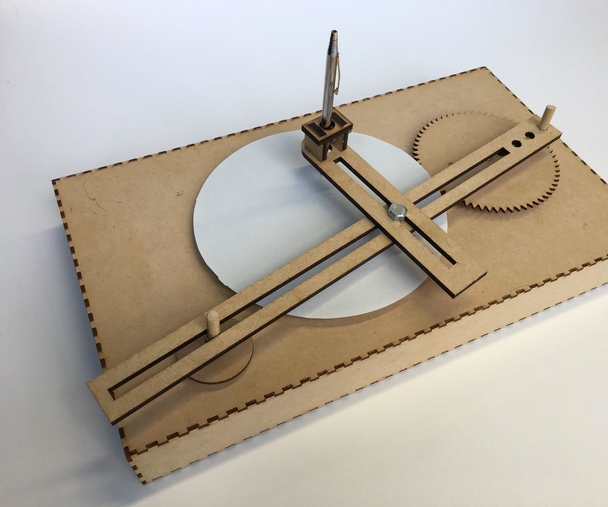 幾何学模様描画装置 DIY Project DIY Project Image