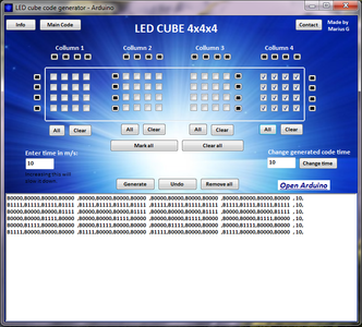 LED Cube Code Generator 4x4x4 Arduino (with Pictures) - Instructables