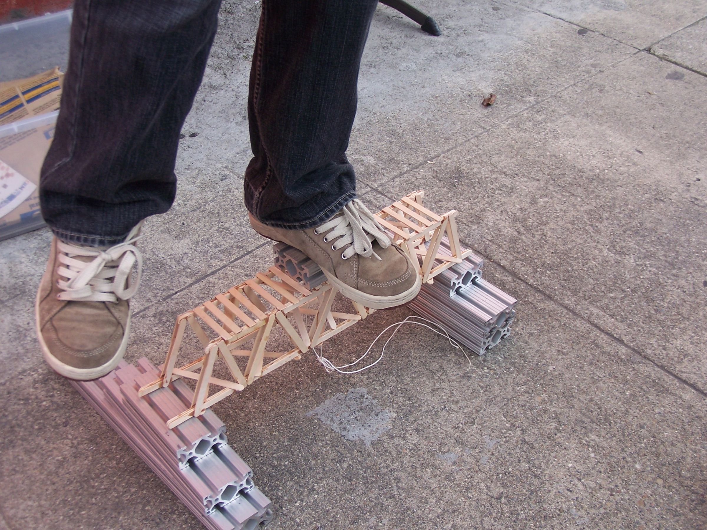 Popsicle Stick Bridge 9 Steps With Pictures Instructables