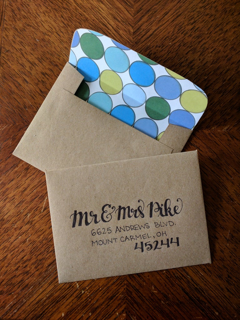 diy customizable envelopes size a2 6 steps with pictures instructables
