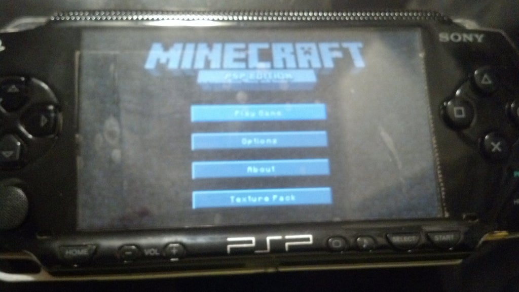 Minecraft On A Psp 1000 3 Steps With Pictures Instructables Minecraft On A Psp 1000 3 Steps With Pictures Instructables