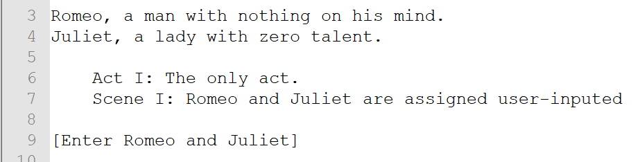 Simple Addition Program in Shakespeare Programming Language : 18 Steps ...