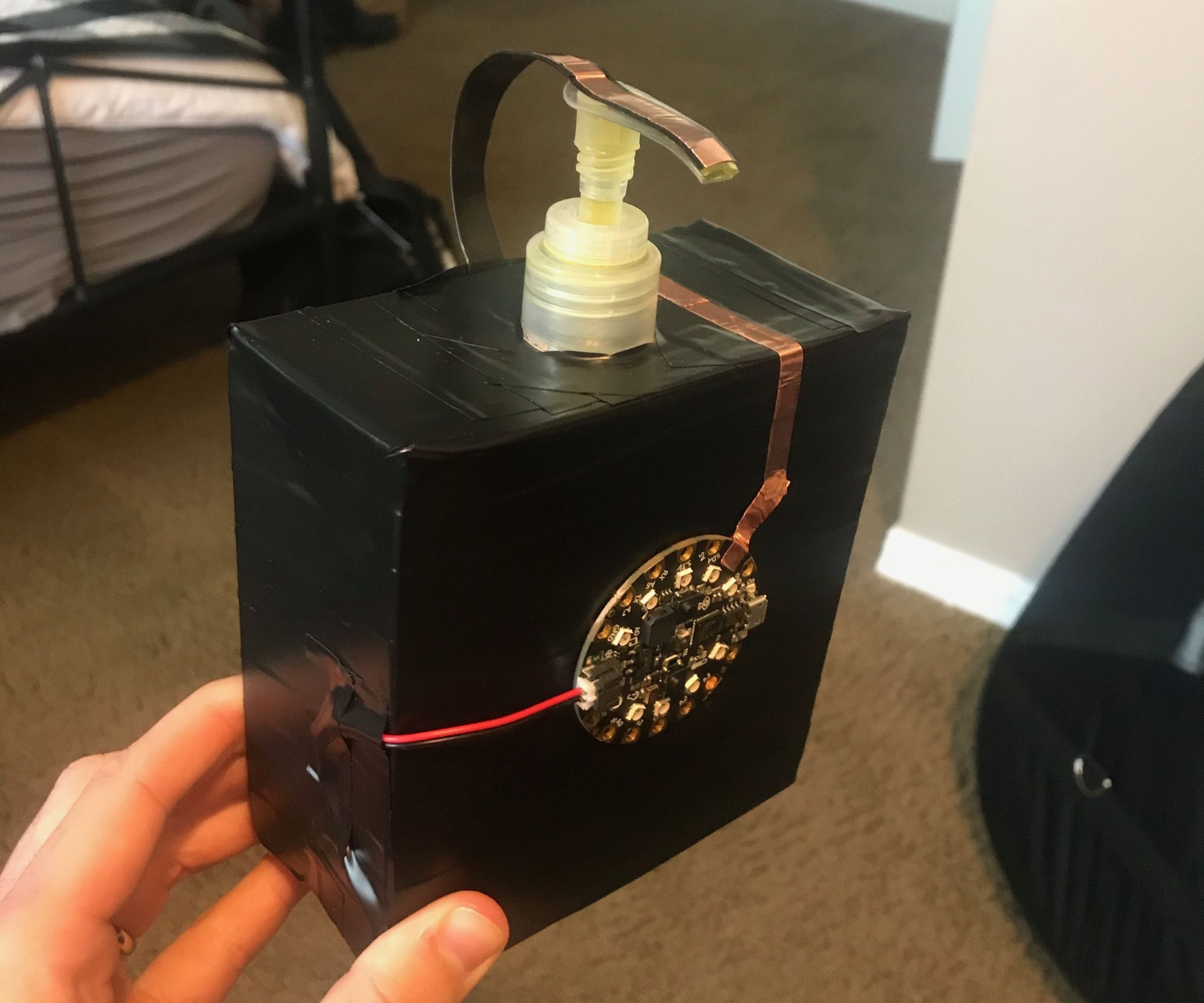 DIY guide for Hand-Washing Teaching Tool with step-by-step instructions