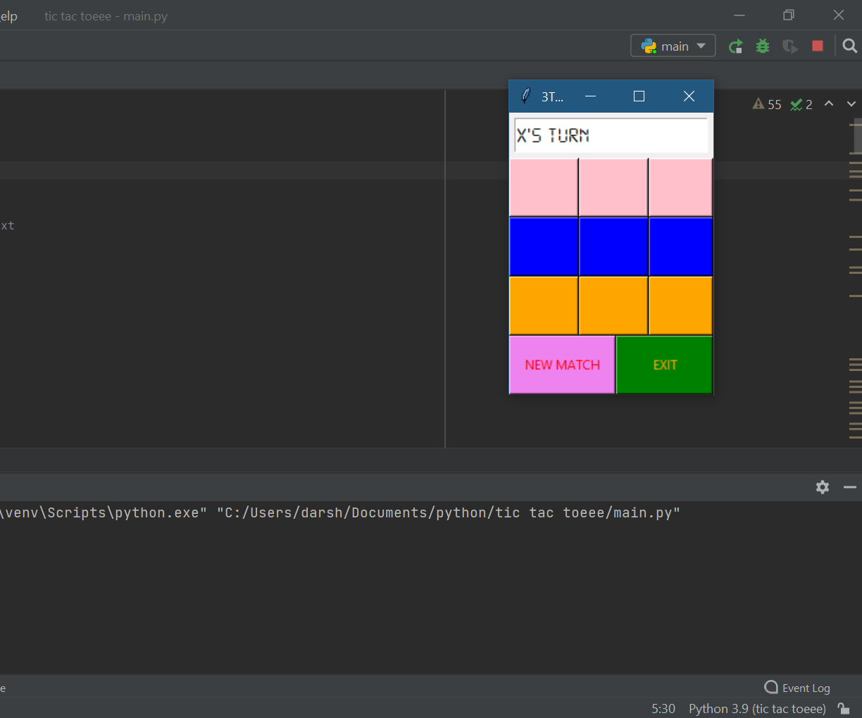 Python Tic Tac Toe Game : 4 Steps - Instructables