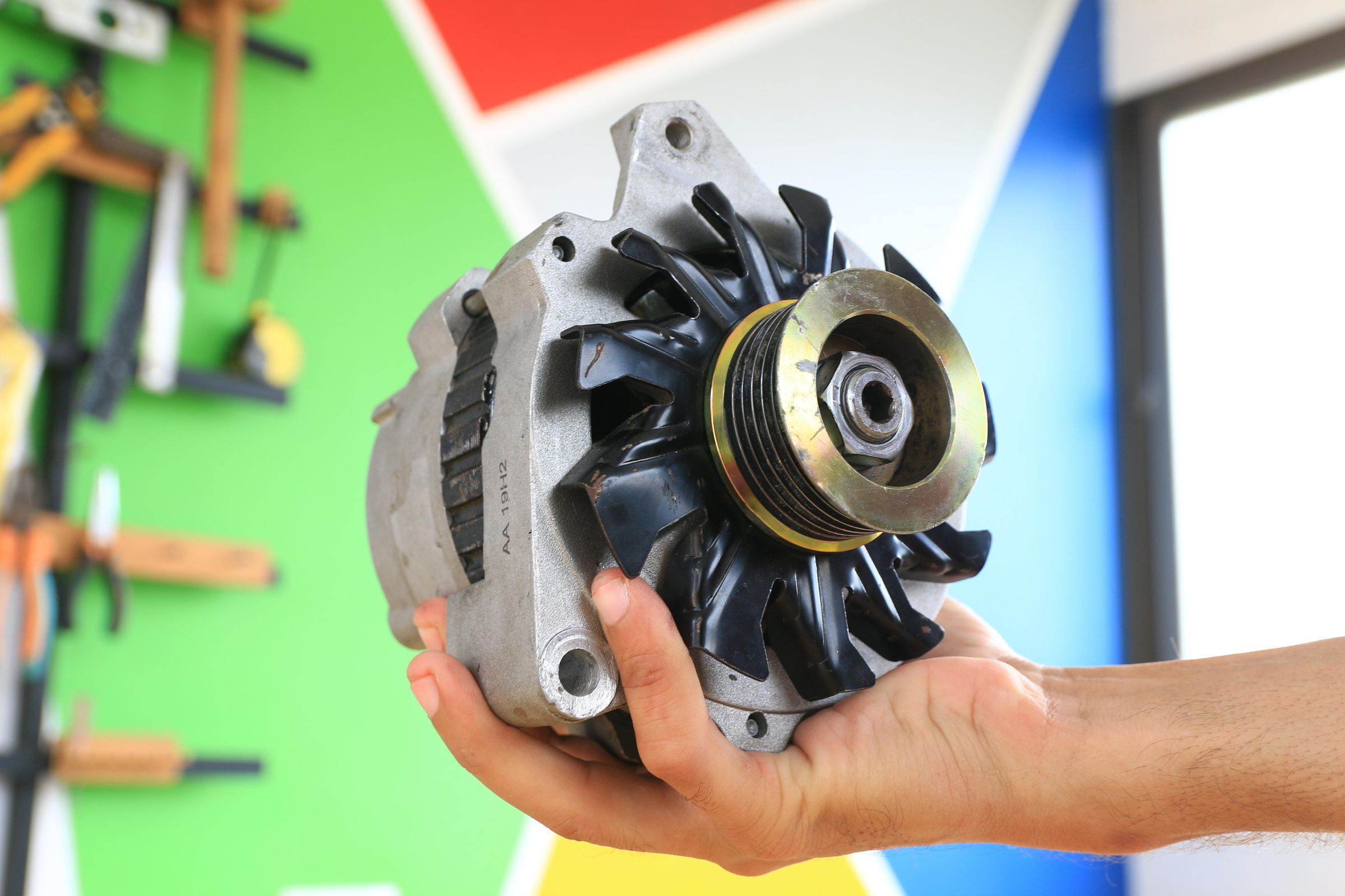 Converting Car Alternator Into a Permanent Brushless Motor 6