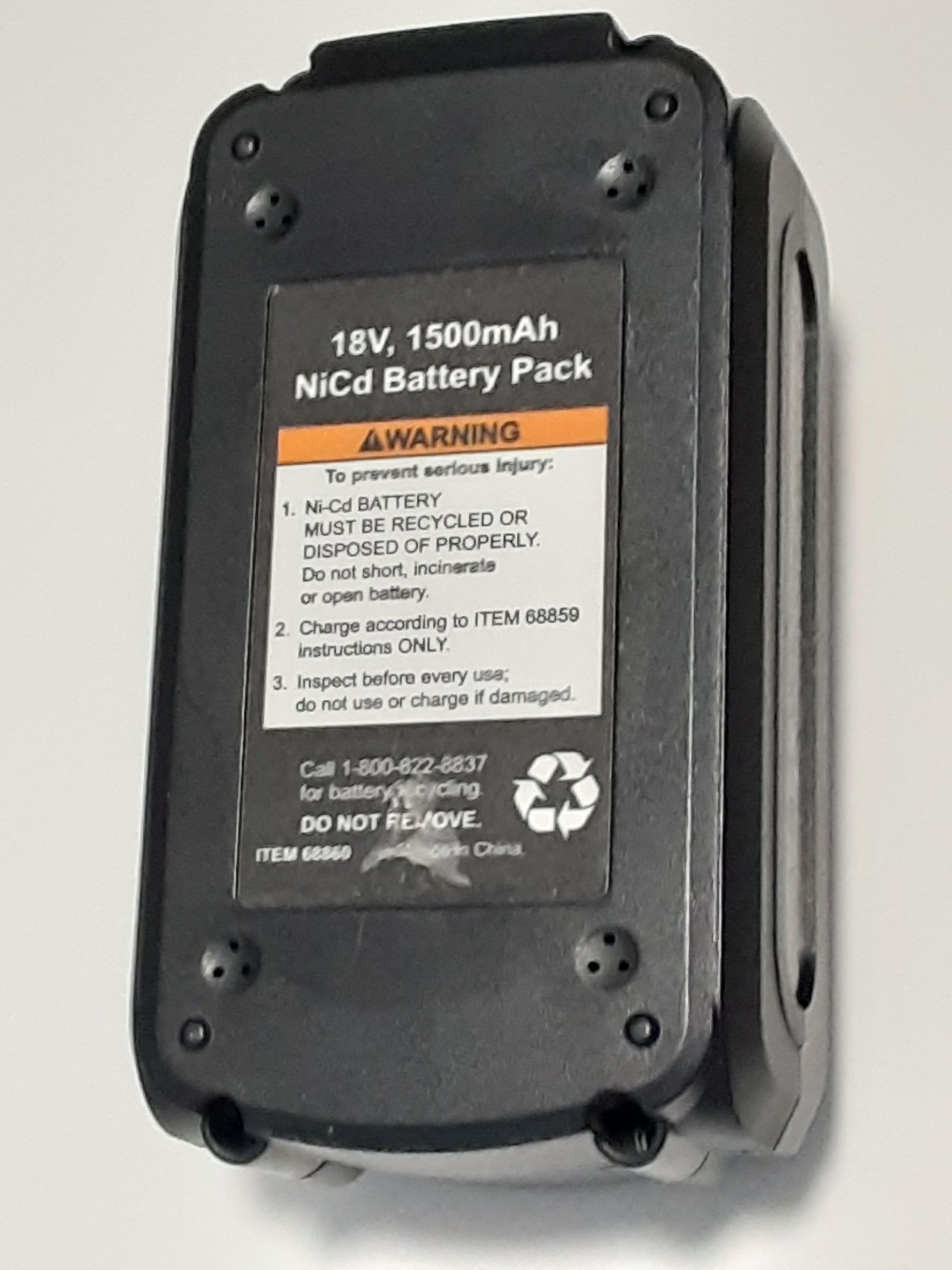 Harbor Freight Battery Pack Salvage 13 Steps (with Pictures
