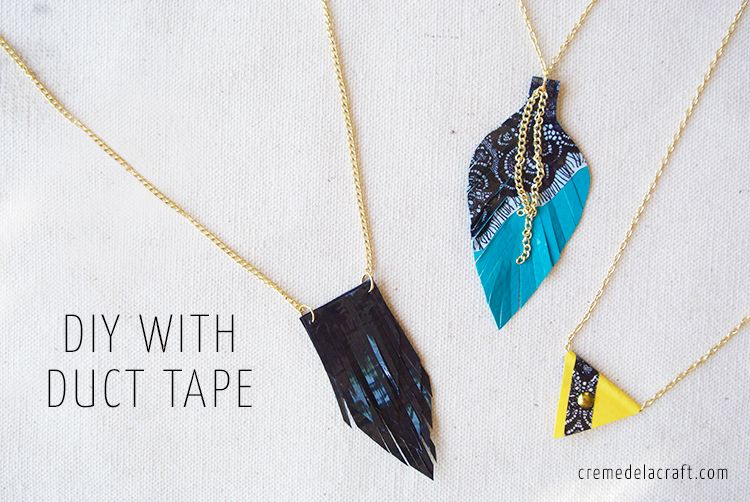 DIY 3 Duct Tape Necklaces (with Pictures) Instructables