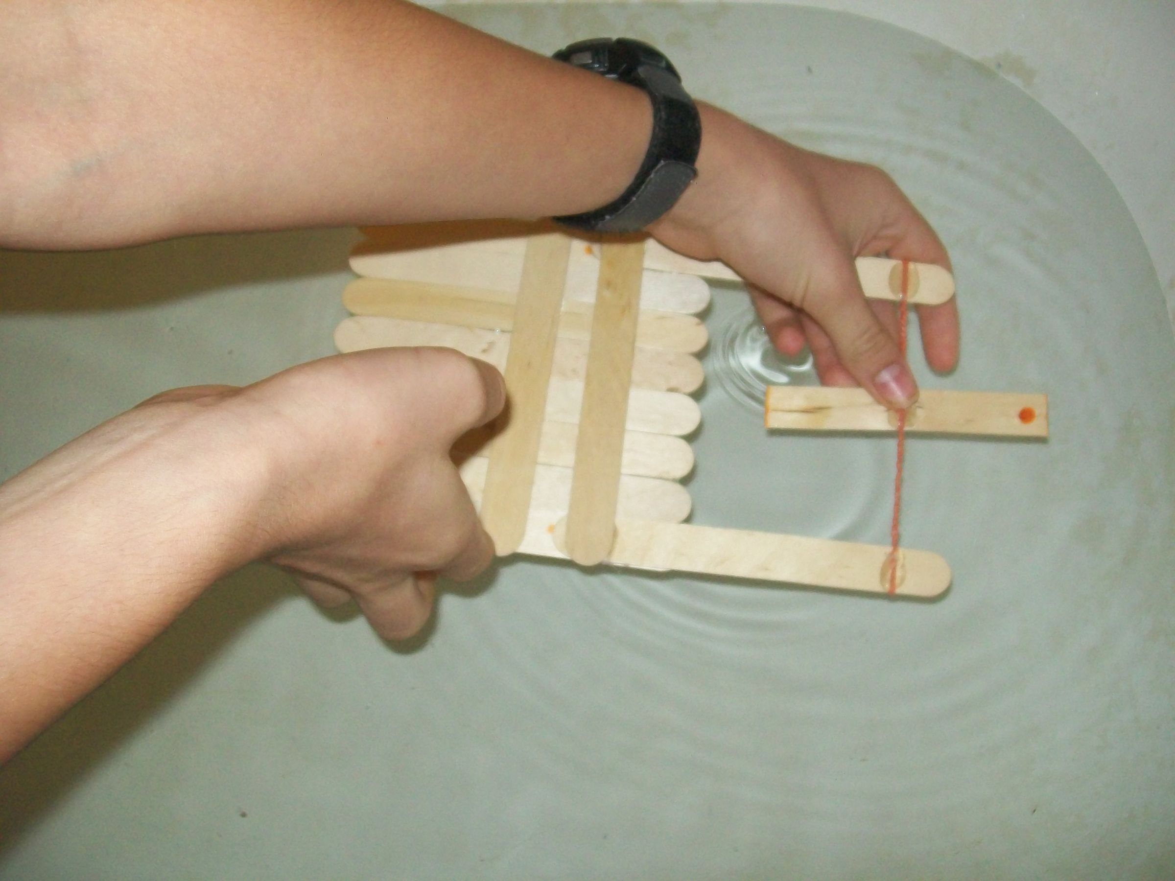 Popsicle Stick Motorboat 5 Steps Instructables