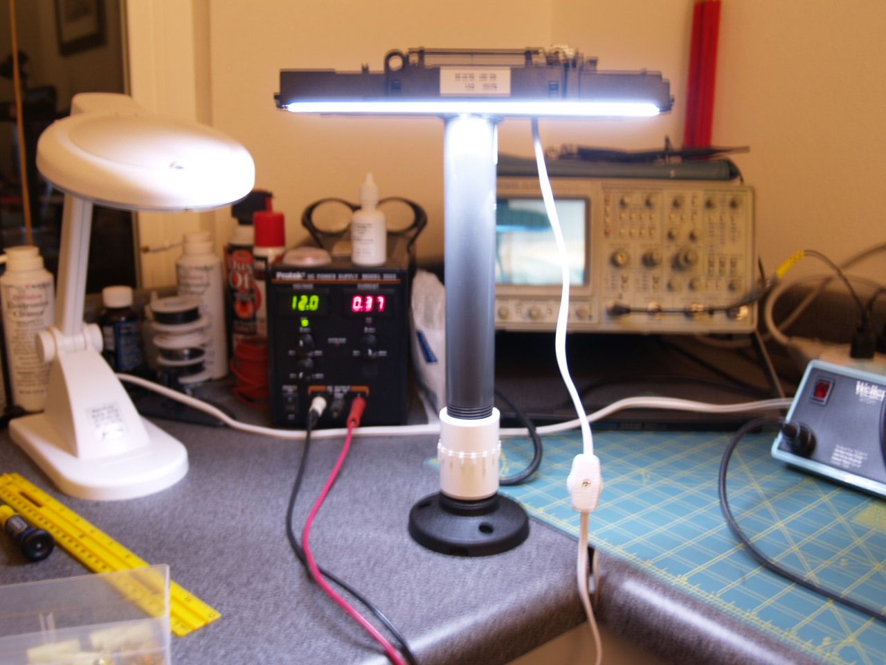Scanner Parts Desk Lamp 13 Steps Instructables