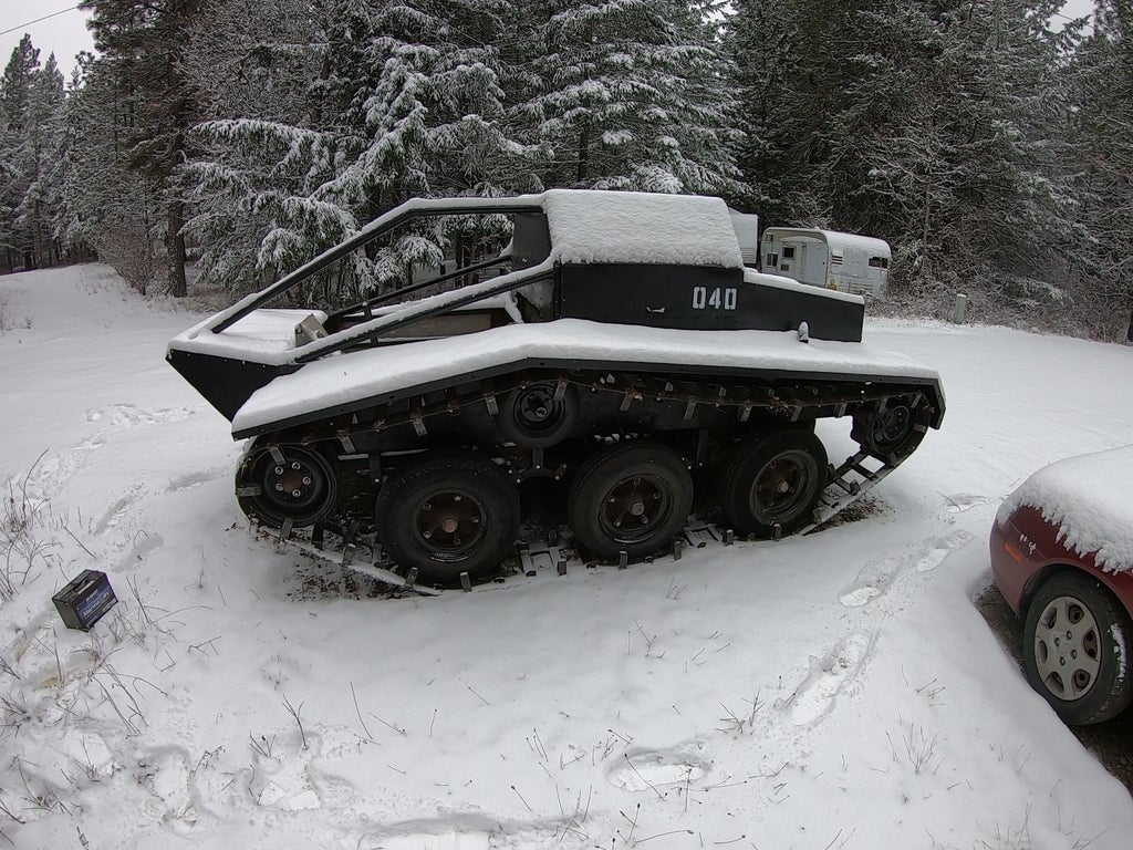 How To Build A Full-Sized All-Terrain Tracked Vehicle From Junk (The  Ultimate Bug-Out Vehicle) : 5 Steps (With Pictures) - Instructables