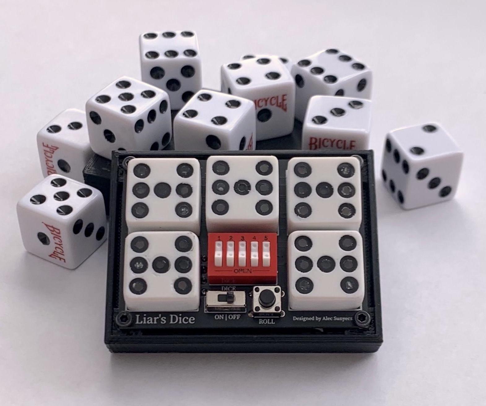 Pocket Dice! Electronic Dice for Liars Dice and More 7 Steps (with