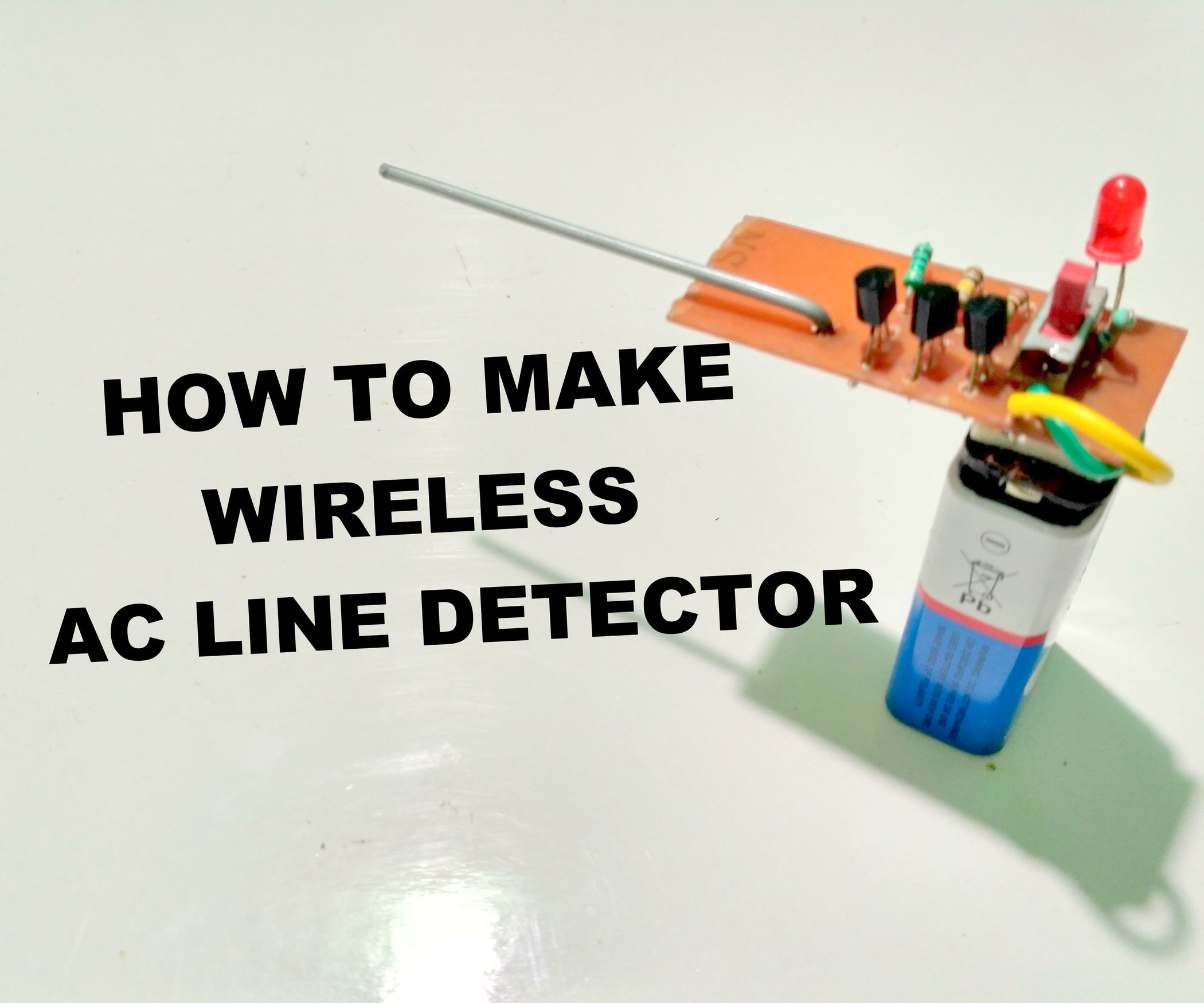 How to Make an AC Line Detector 3 Steps (with Pictures) Instructables