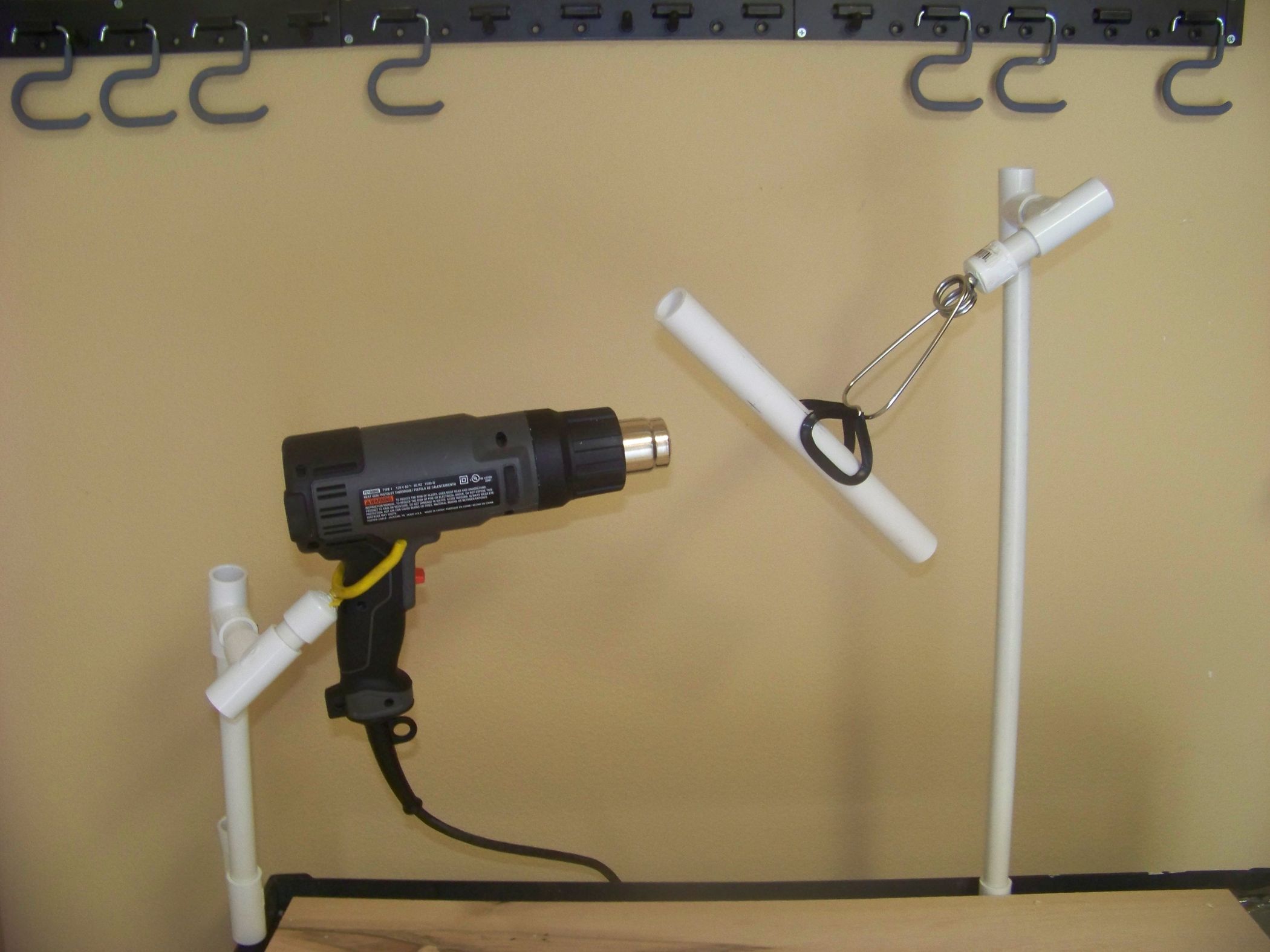 Tool DIY Helping Hands Tool and Material Holder From PVC 5 Steps (with Pictures) Instructables