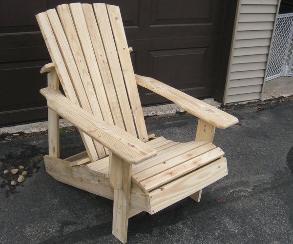 Pallet Adirondack Chair