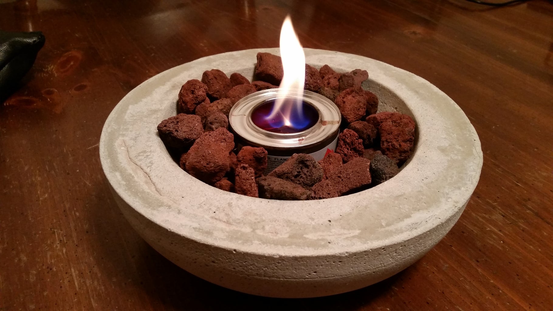 Tabletop Fire Pit 10 Steps With Pictures Instructables Tabletop Fire Pit 10 Steps With, How Do Tabletop Fire Pits Work