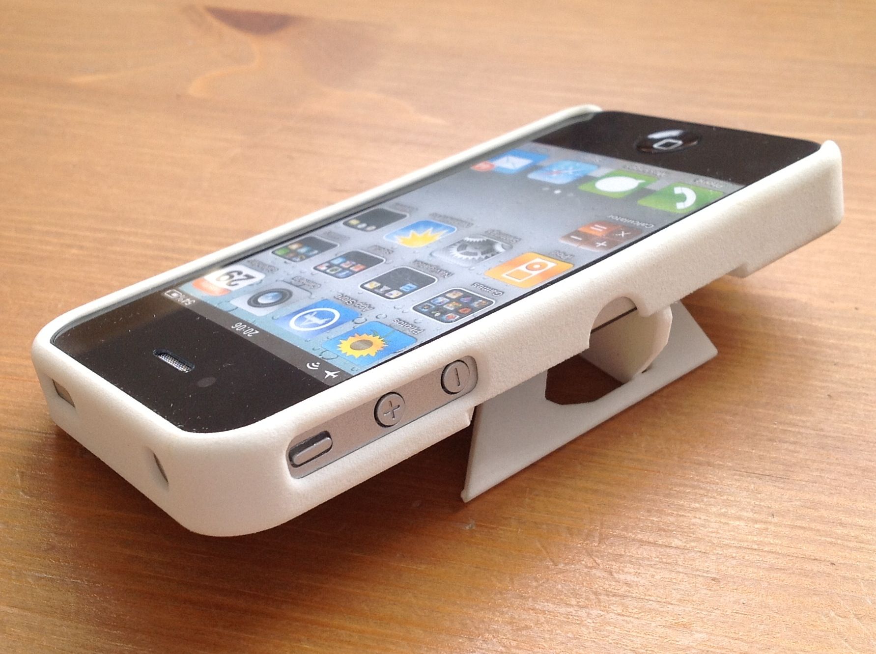 TriStand 3D Printed IPhone Case With Built in Stands 3 Steps