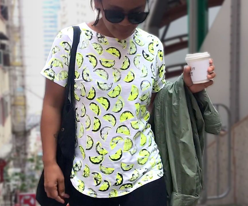 Lemon Print Shirts