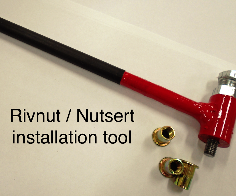 Rivnut / Nutsert Installation Tool 6 Steps (with Pictures