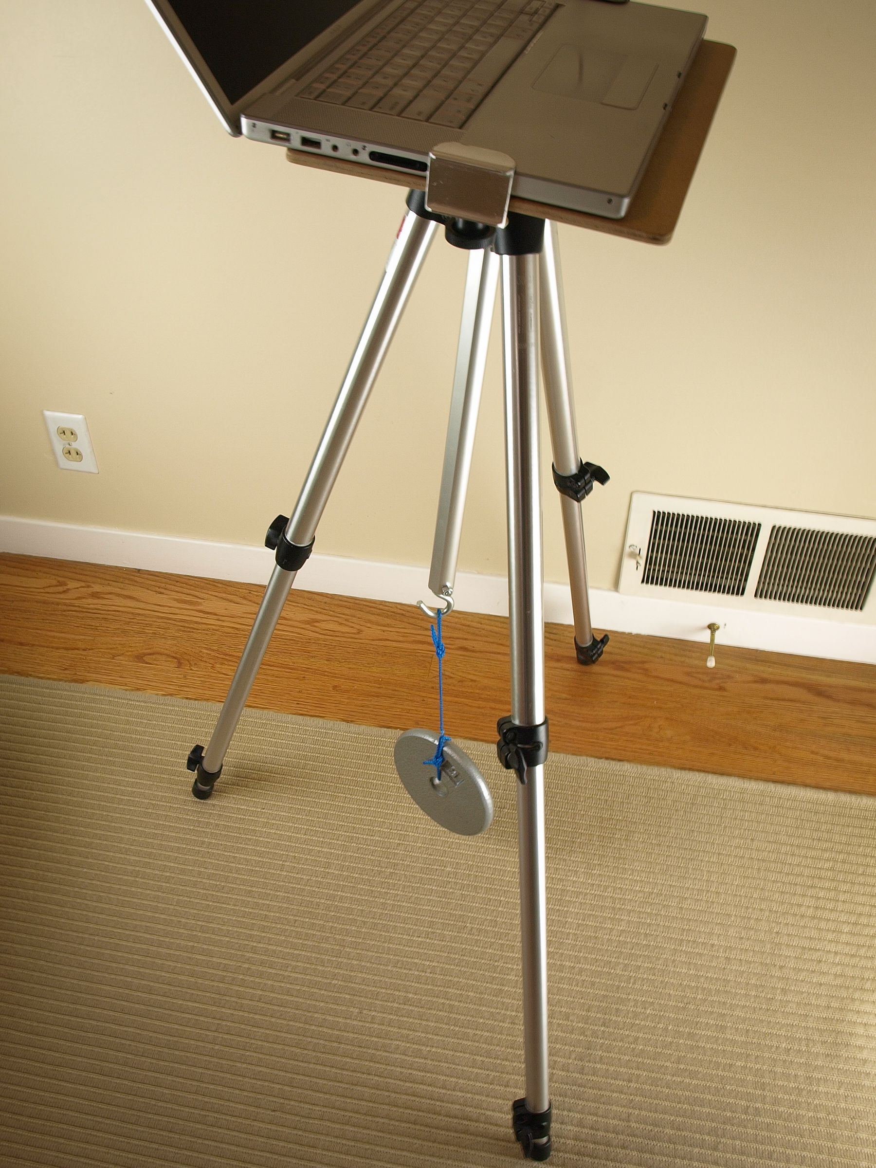 Tripod Stabilizer Weight Hook 3 Steps (with Pictures) Instructables