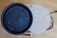 Montagem da cabeça da roda