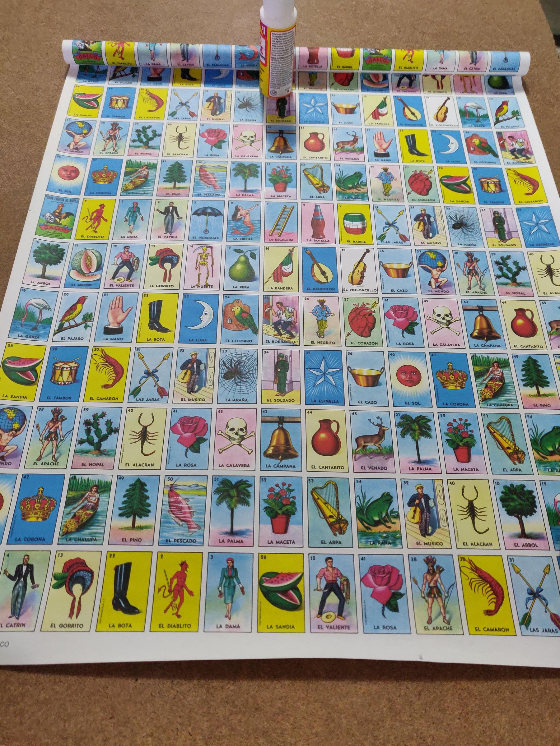 Loteria Card Making Mexico Bingo Cards 7 Steps With Pictures Instructables