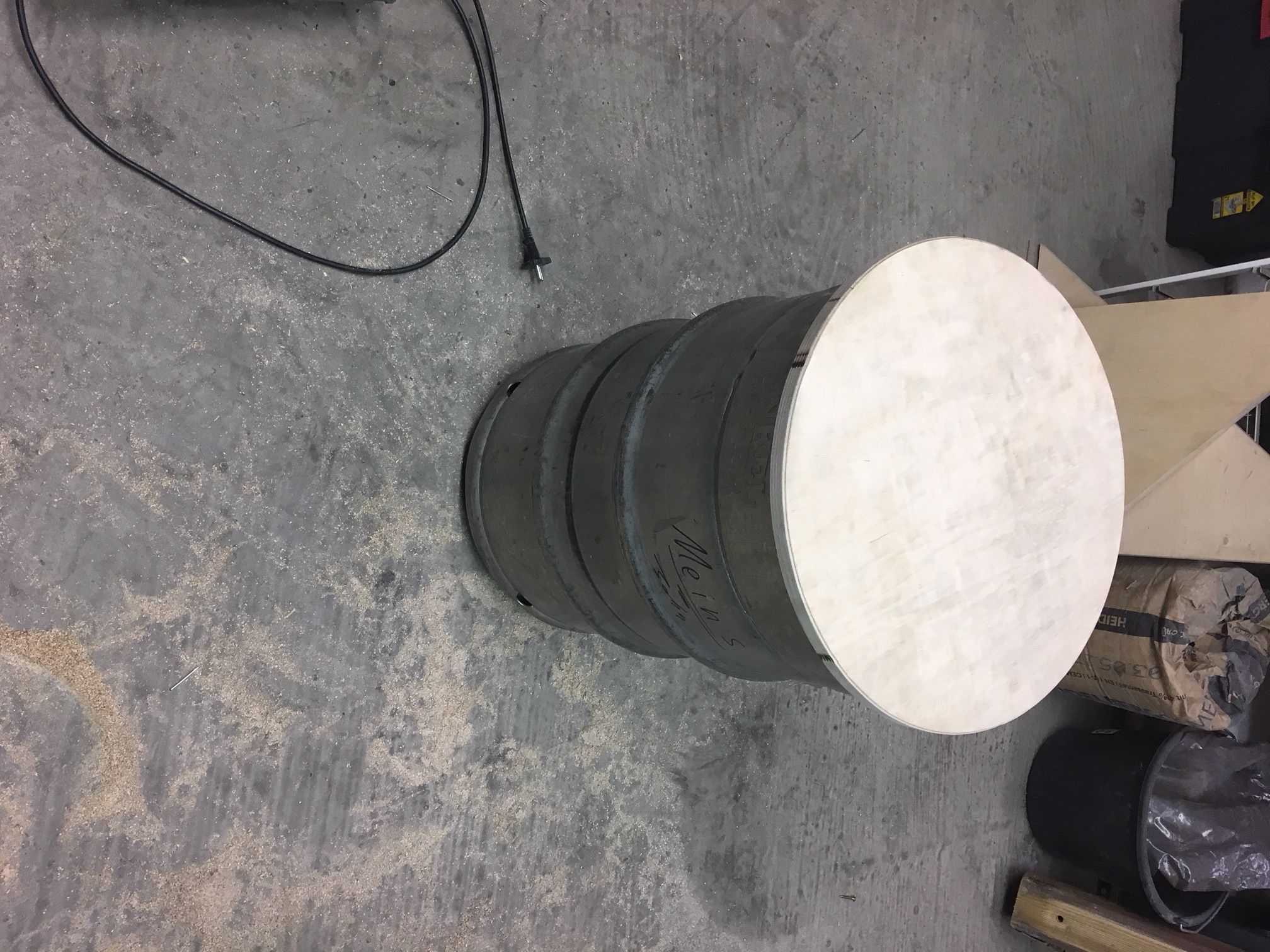 Beer Keg Stool 3 Steps Instructables