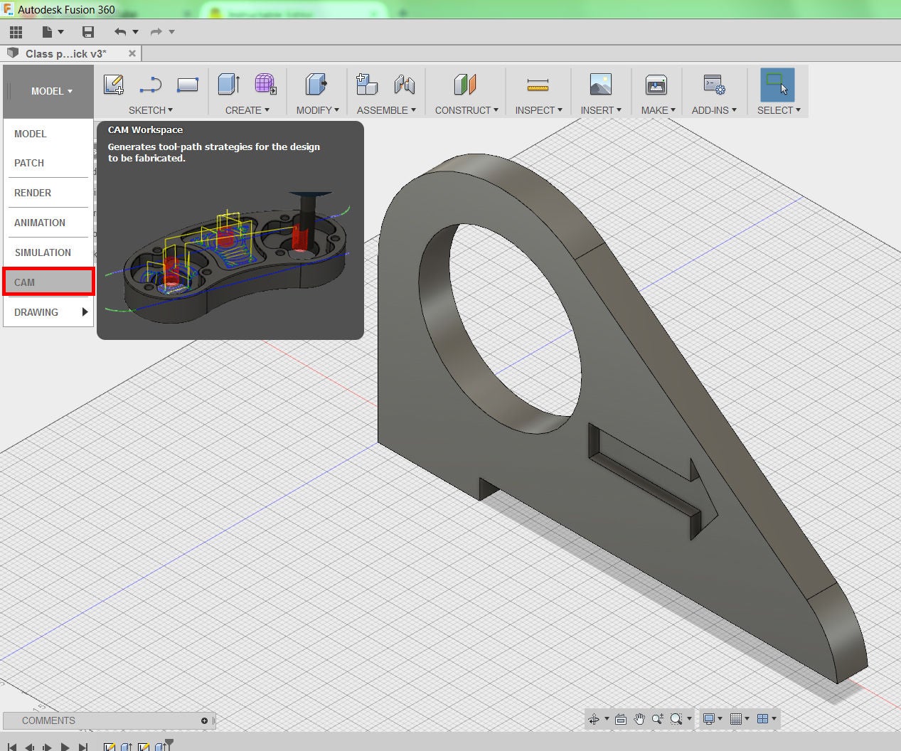 CAM Setup 7 Steps Instructables