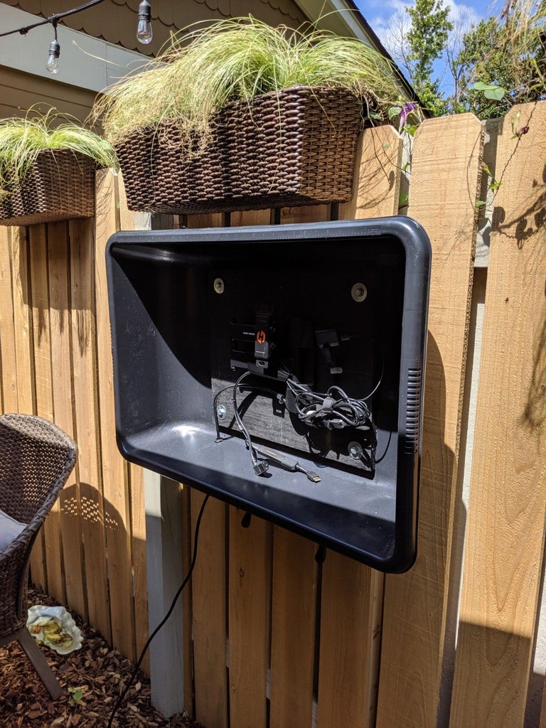 Do It Yourself Outdoor Tv Enclosure / Outdoor Tv Cabinet With Double
