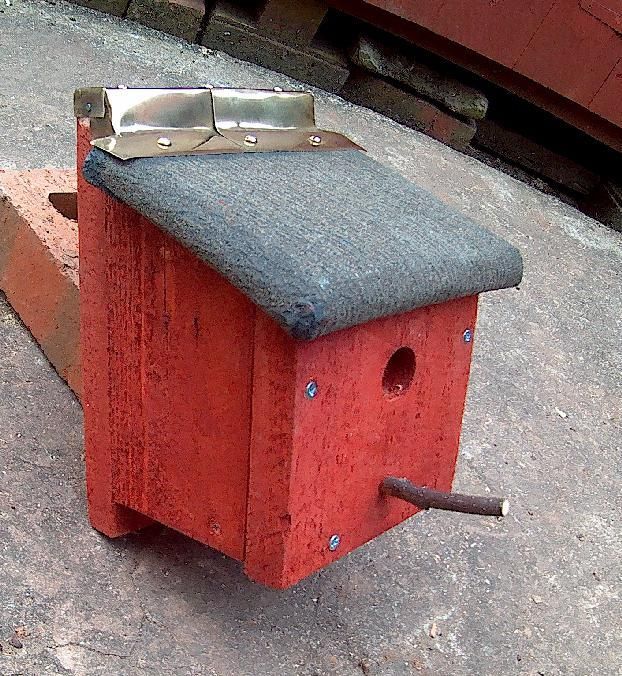 Fake Security Camera Birdhouse Made From Scrapwood 5 Steps (with