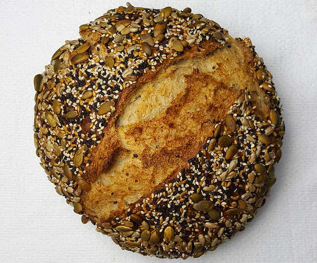 Seeded Whole Wheat Bread