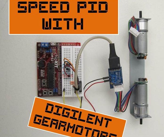DIY guide for Speed PID using Digilent Gear-Motors and Encoders! with step-by-step instructions