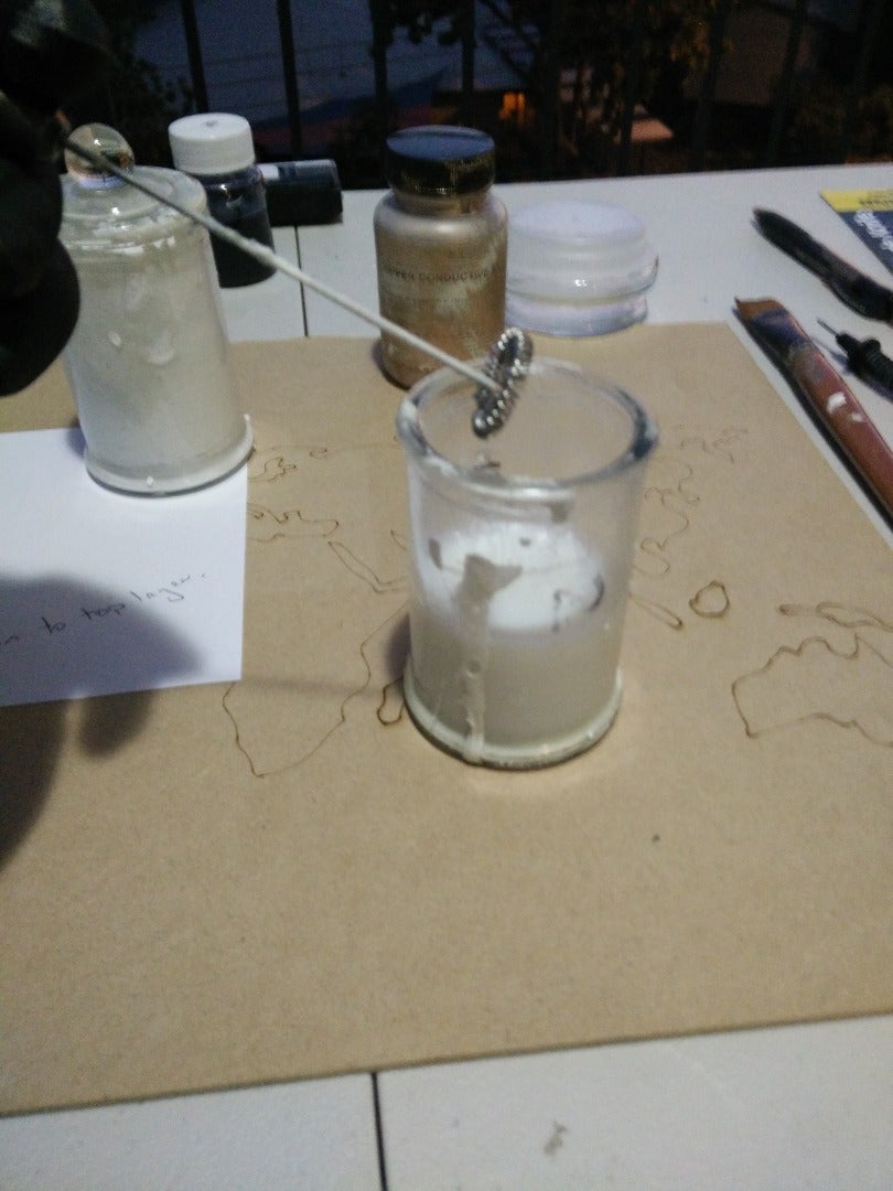 How to Make Electroluminescent (EL) Paint!! 9 Steps (with Pictures