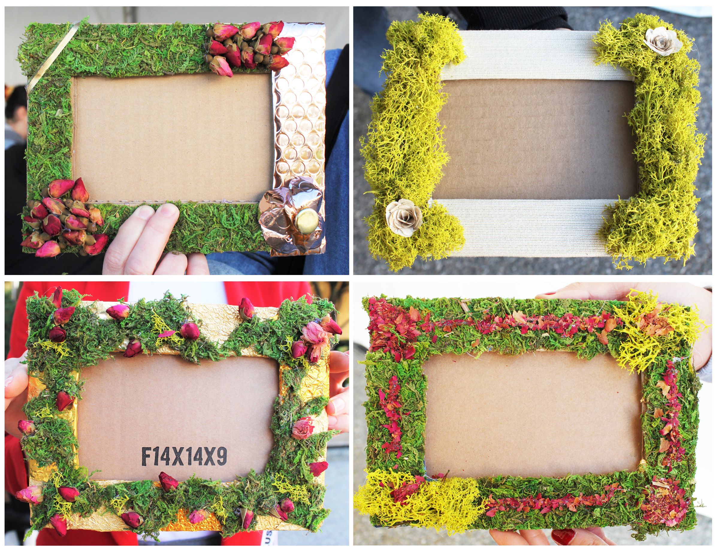 DIY PICTURE FRAME From Cardboard and Decorative Materials 14 Steps